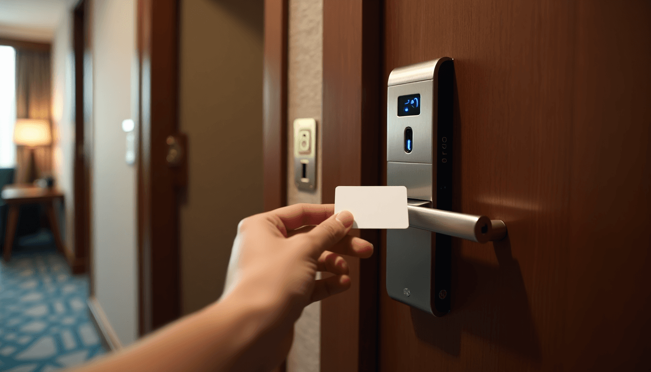 Electronic hotel locks: enhancing the guest experience while guaranteeing security